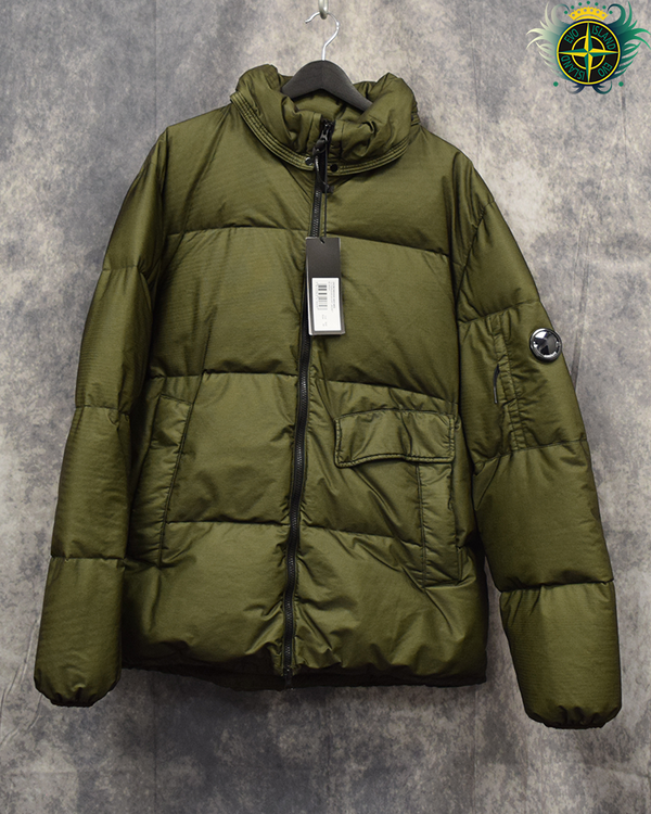 C.P Company Bi-Mesh Down Jacket Green - 3XL