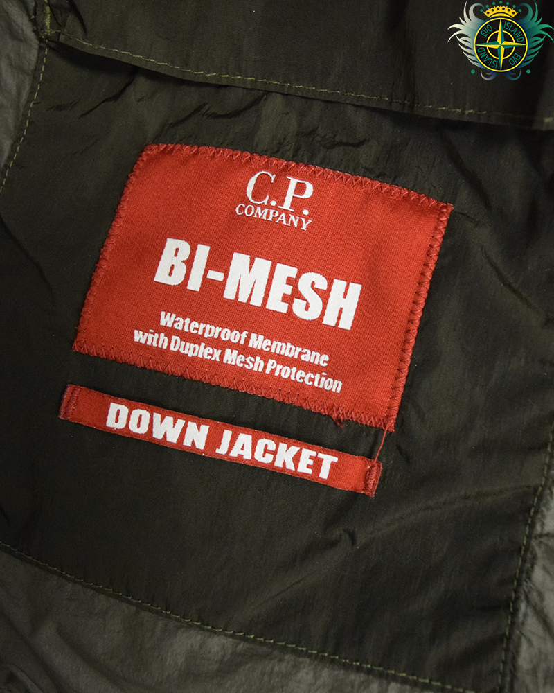 C.P Company Bi-Mesh Down Jacket Green - 3XL