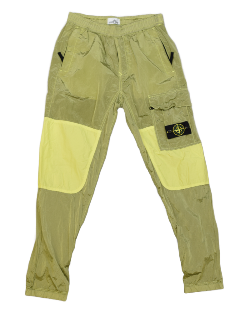 Stone island Nylon Metal ripstop Cargos Green front view