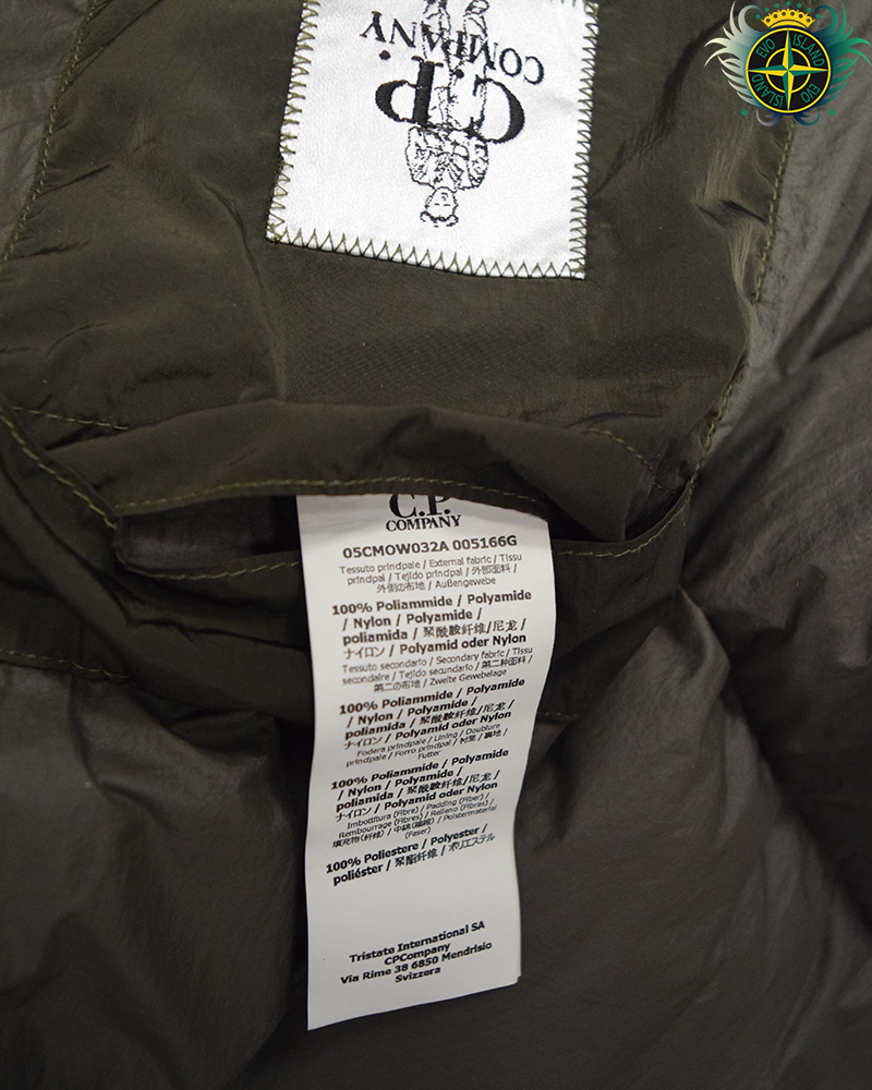 C.P Company Bi-Mesh Down Jacket Green - 3XL