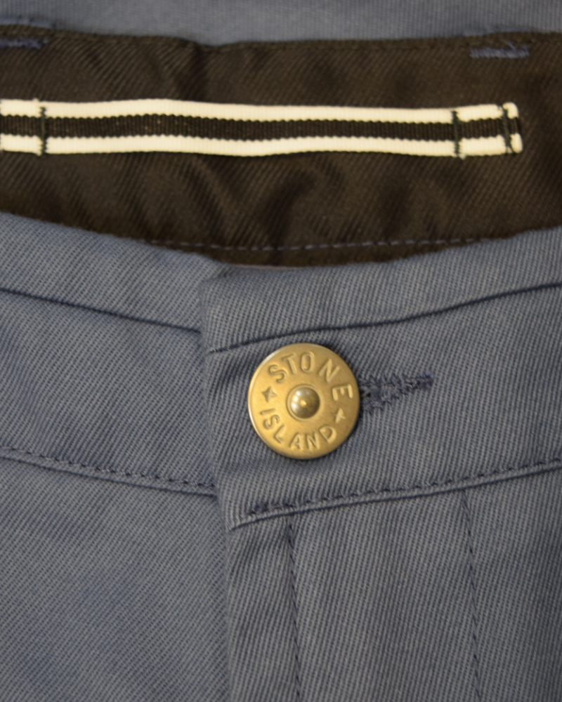 Stone Island Patch Project Cargo Shorts Blue detail view