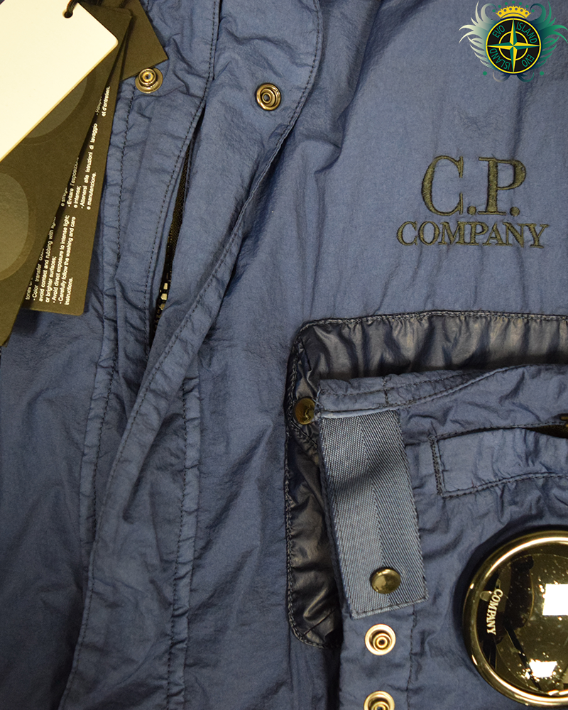 C.P Company Taylon / La Mille Goggle Jacket Blue - L