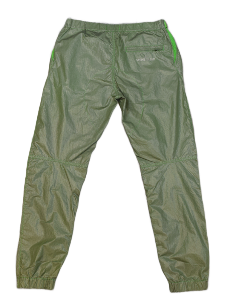 Stone island Pixel Reflective Cargos Green back view