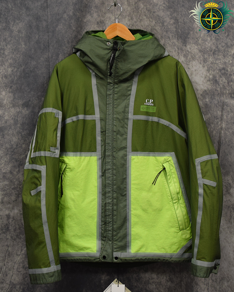 C.P Company Cortex 3 in 1 Reversible Down Jacket Green - XL