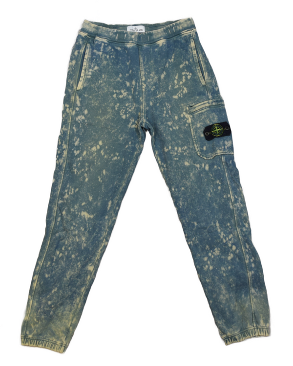 Stone island OVD Joggers Blue front view