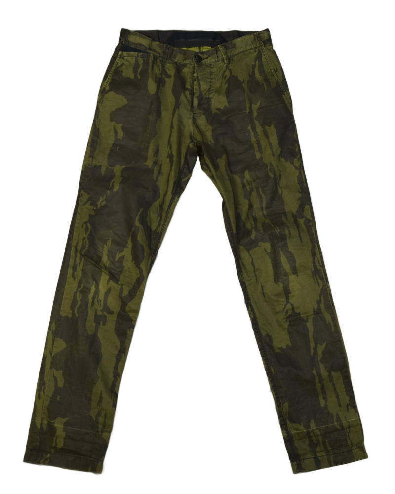 Stone island Cargo Trousers Camo front view