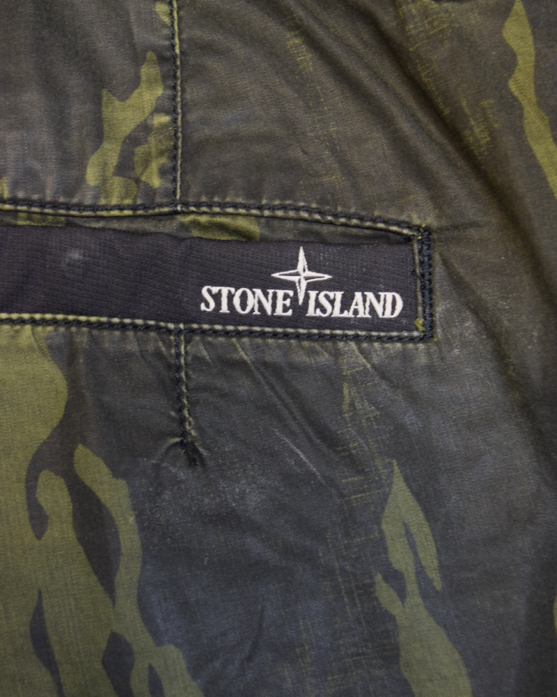 Stone island Cargo Trousers Camo detail view