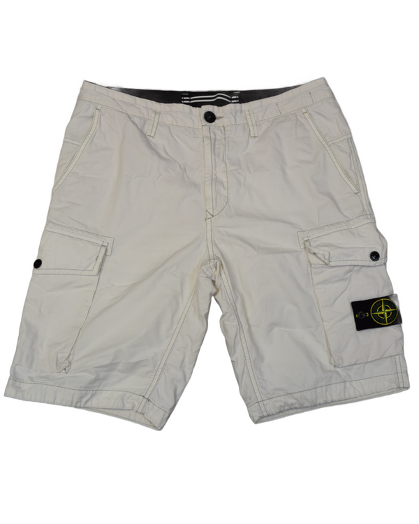 Stone Island Cargo Shorts front view