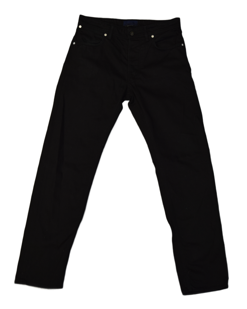 Stone Island Denim Research Jeans Black front view