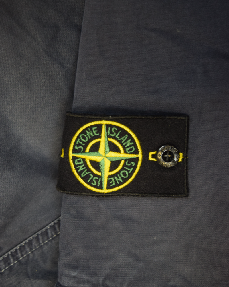 Stone Island Washed Look Cargos Blue detail view