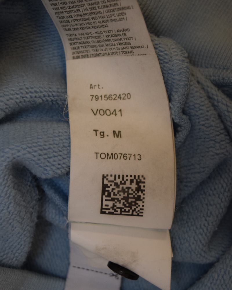 Stone Island Crewneck Sweatshirt Blue detail view
