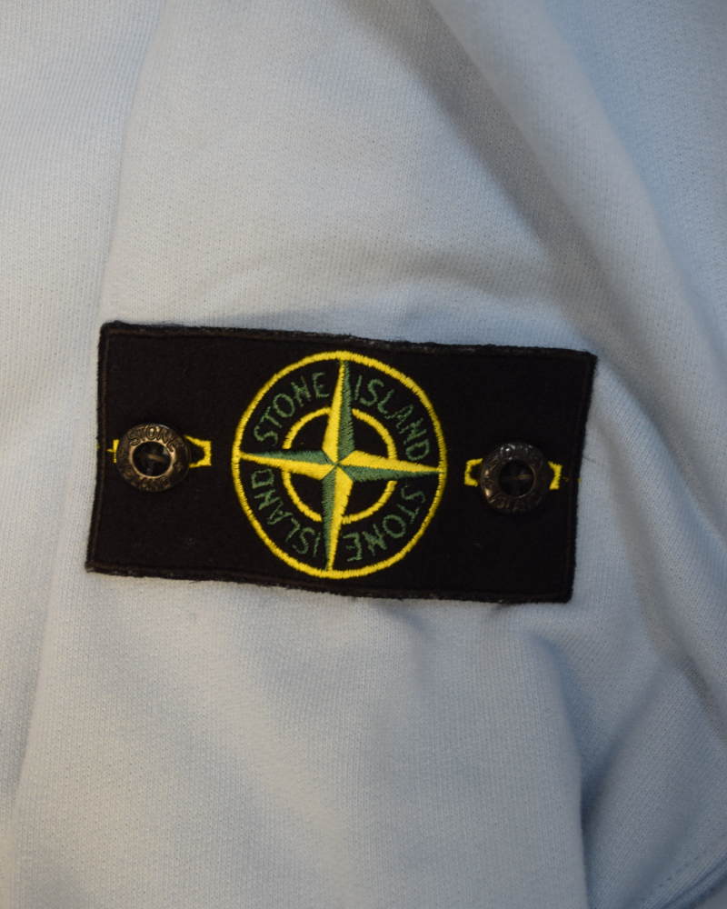 Stone Island Crewneck Sweatshirt Blue detail view