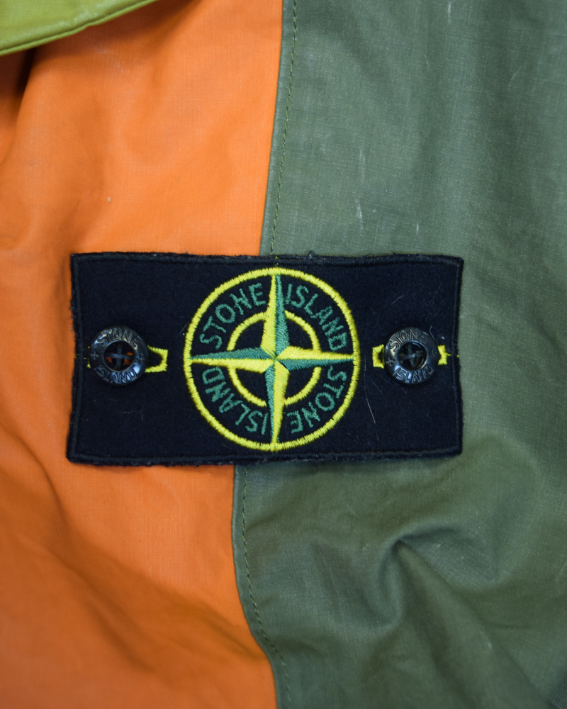 Stone island Tela Placcata Bicoloure Cargo Trousers Multi detail view