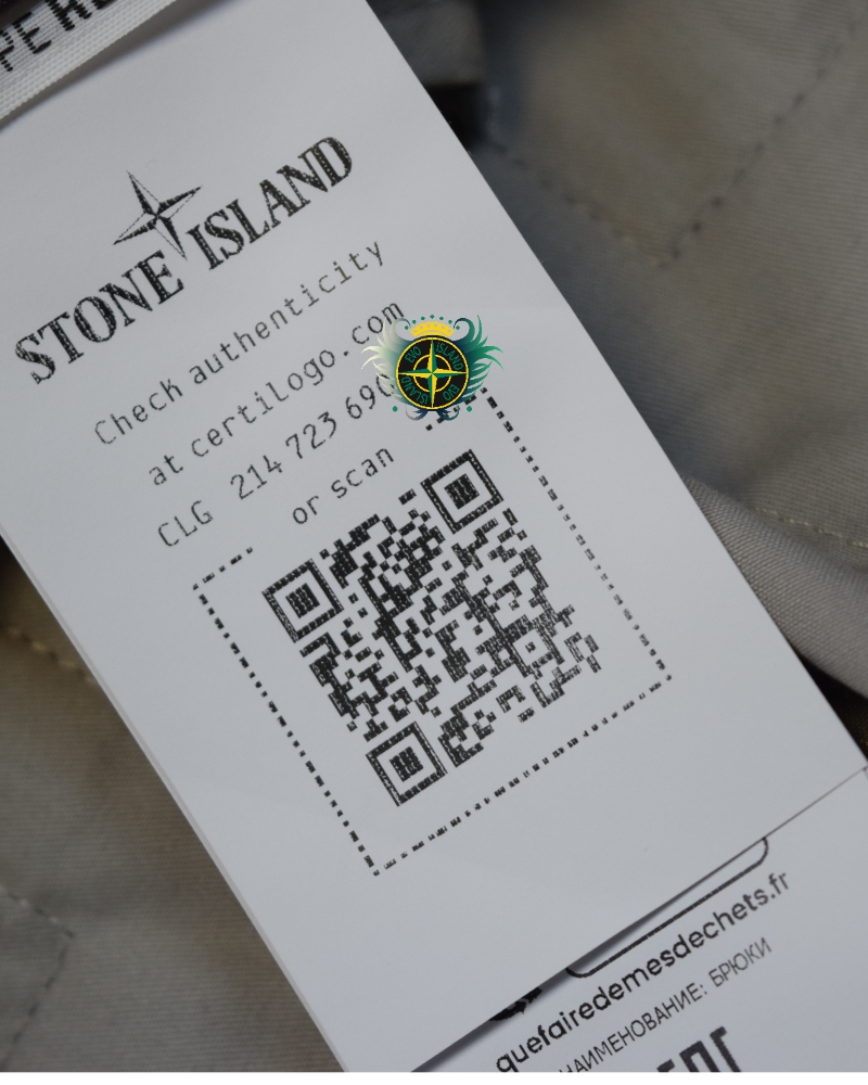 Stone Island Ghost Cargos Grey detail view