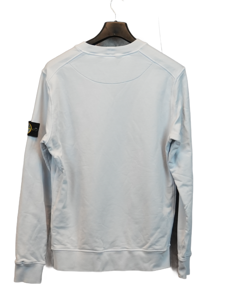 Stone Island Crewneck Sweatshirt Baby Blue back view