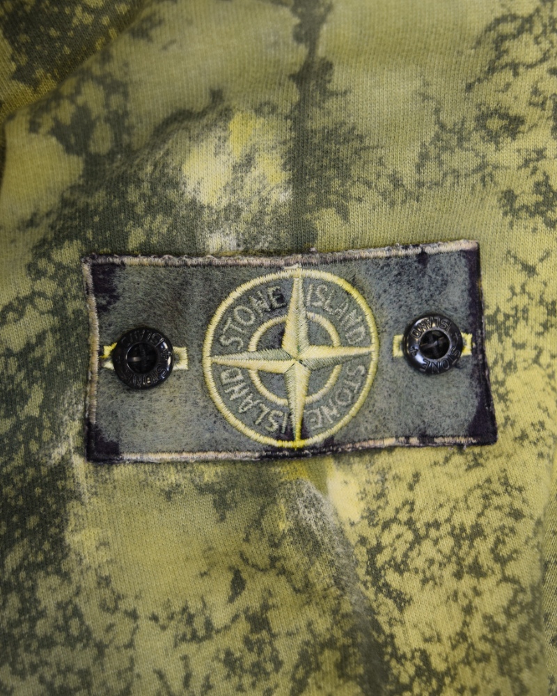 Stone island x Snowbeast Custom Crewneck Sweatshirt detail view