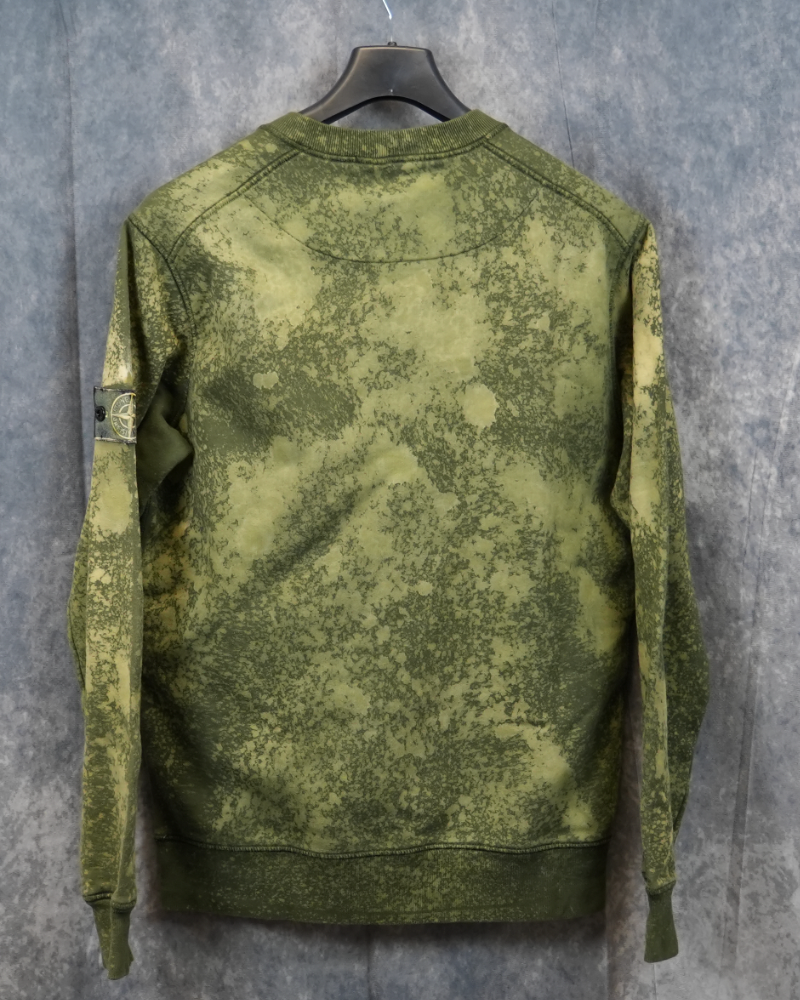 Stone island x Snowbeast Custom Crewneck Sweatshirt back view