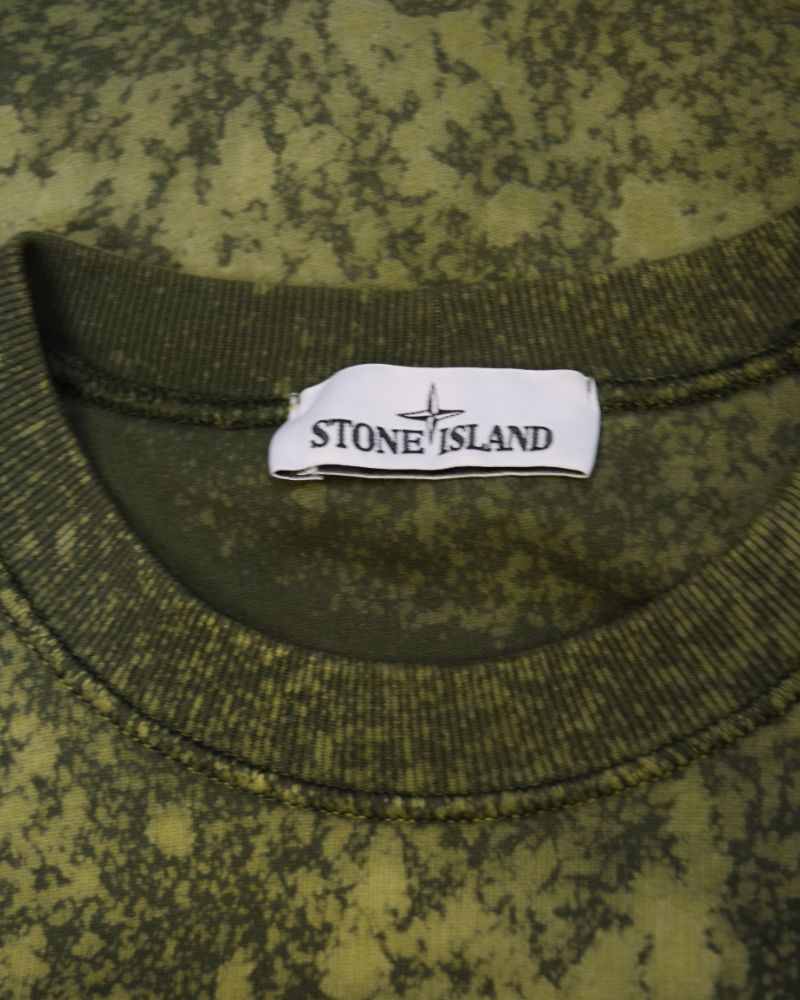 Stone island x Snowbeast Custom Crewneck Sweatshirt detail view