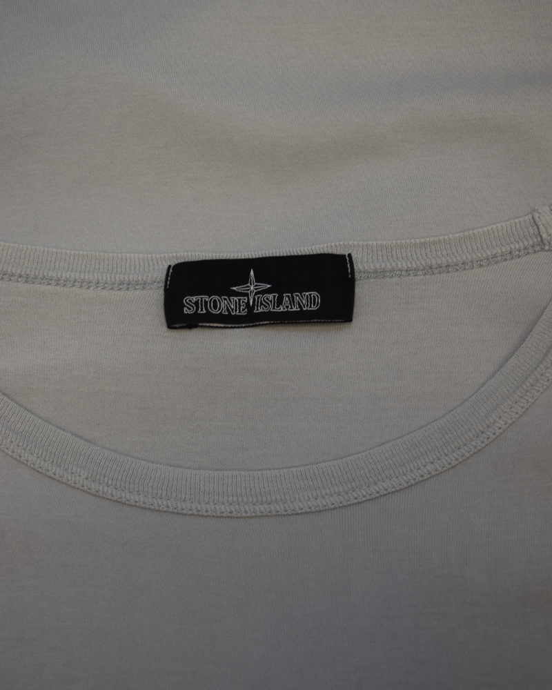 Stone Island Shadow Project Catch Pocket T-Shirt Light Blue detail view