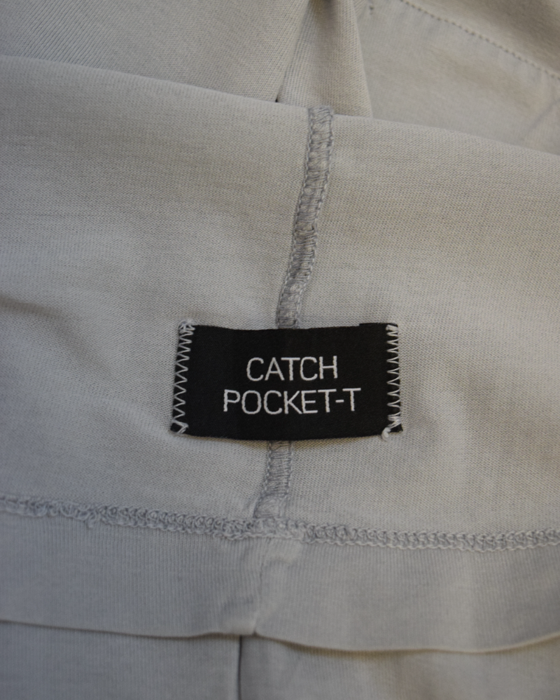 Stone Island Shadow Project Catch Pocket T-Shirt Light Blue detail view