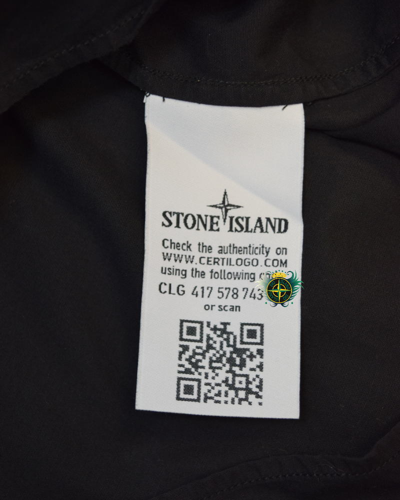 Stone Island Shadow Project Shirt Black detail view