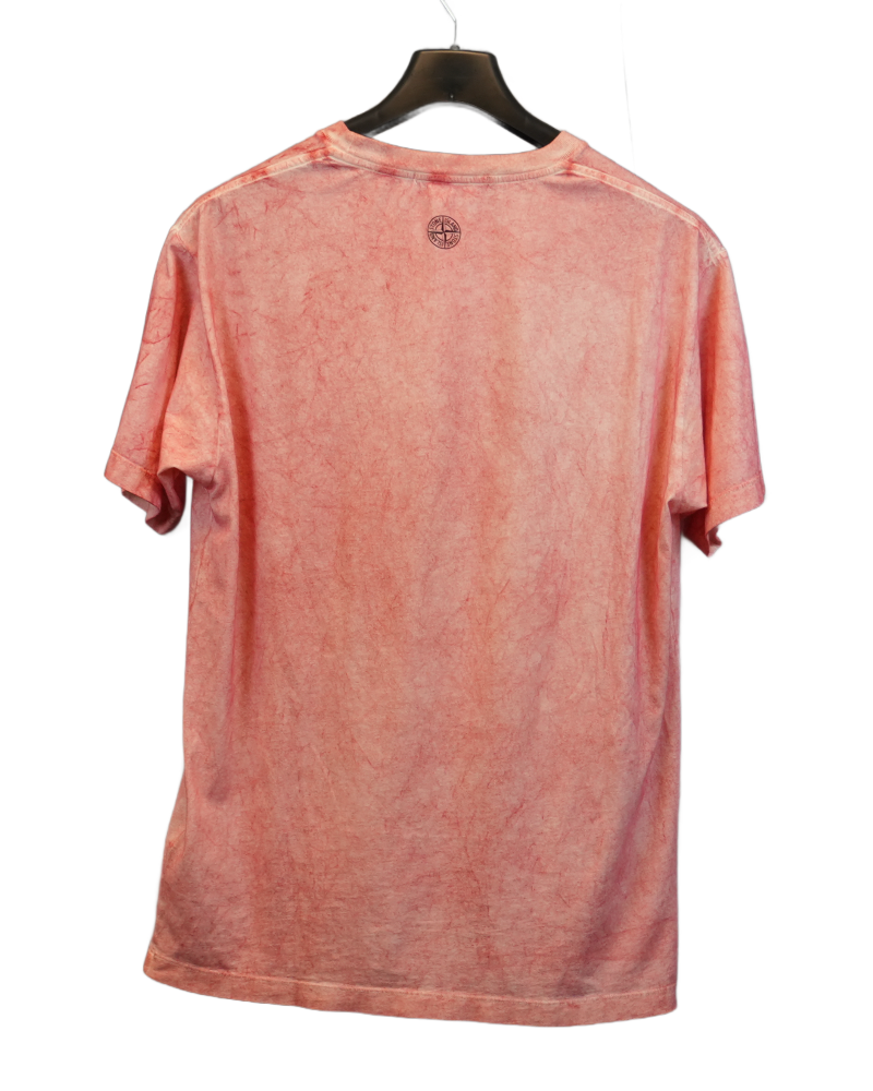 Stone Island Dust T-Shirt Pink back view