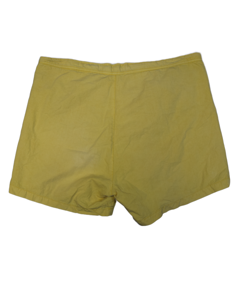 Stone Island Vintage Marina Swim Shorts Yellow back view