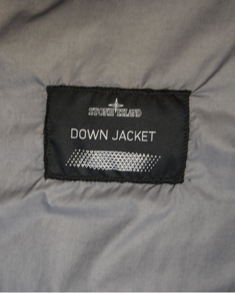 Stone island Shadow Project 30th Anniversary Down Jacket grey detail view