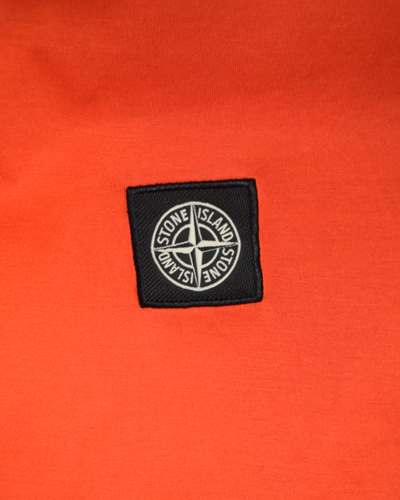 Stone Island Patch Project T-Shirt Red detail view