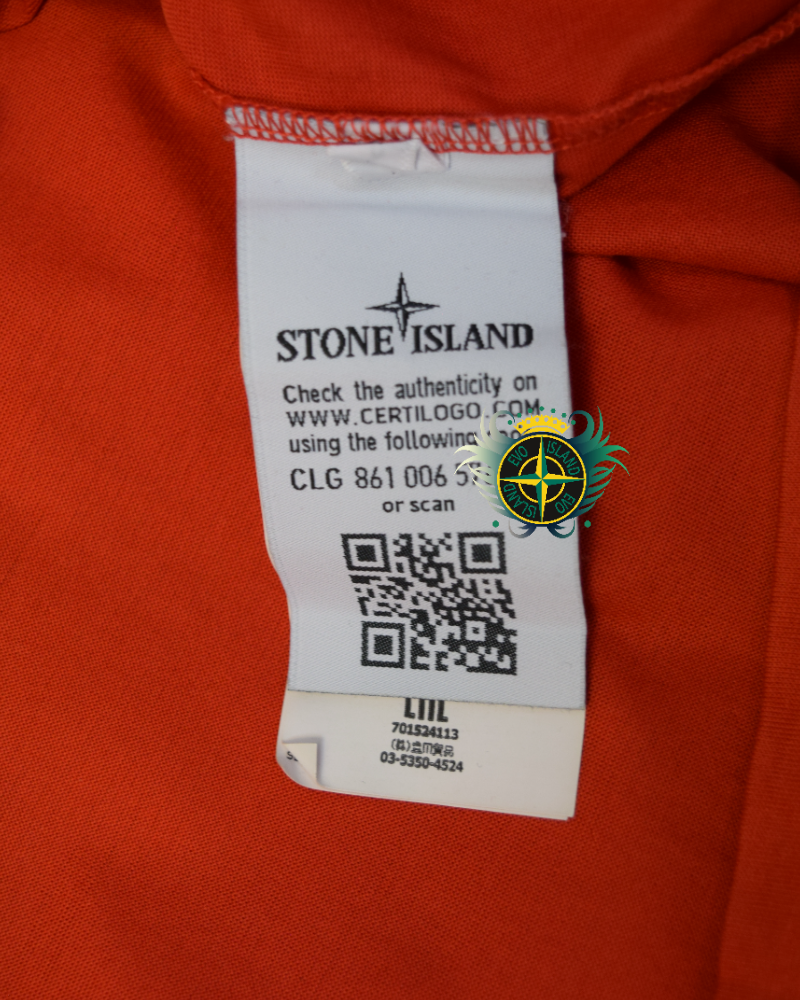 Stone Island Patch Project T-Shirt Red detail view