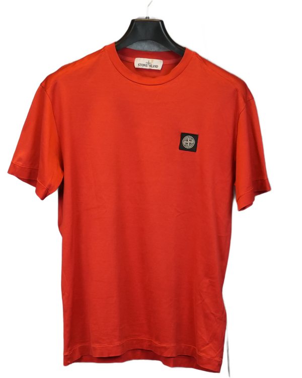 Stone Island Patch Project T-Shirt Red front view