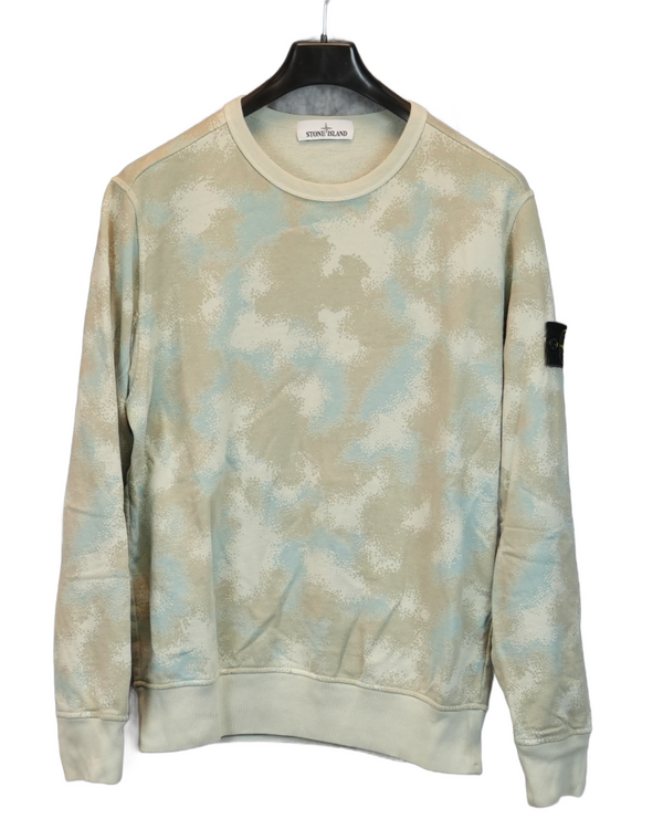Stone Island Devoure Camo Crewneck Sweatshirt Camo front view