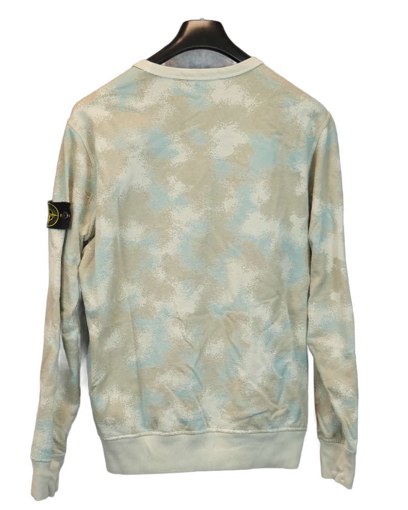 Stone Island Devoure Camo Crewneck Sweatshirt Camo back view