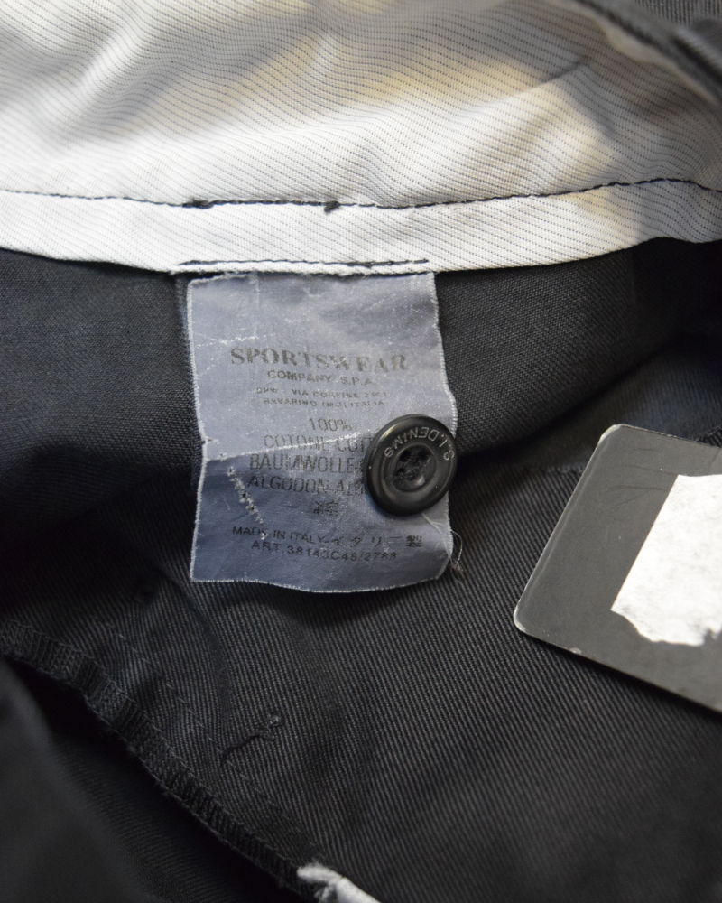 Stone Island Denims Trousers Black detail view