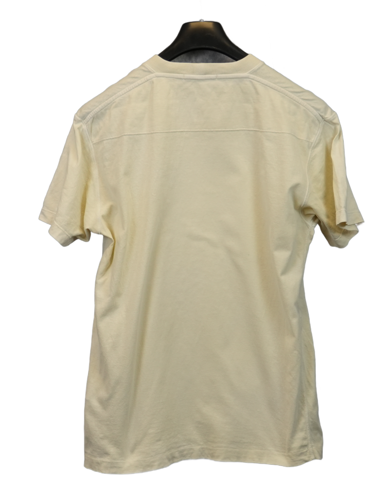 Stone Island Patch Project Tee Shirt Cream back view