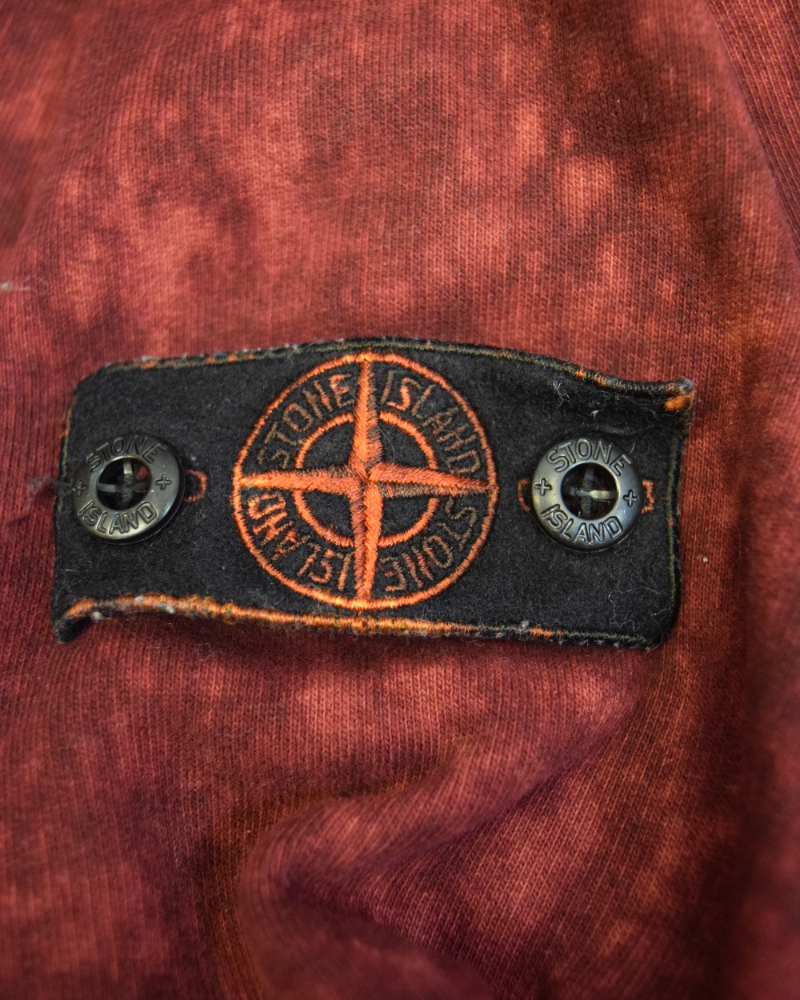 Stone Island Kids OVD Sweatshirt Red detail view