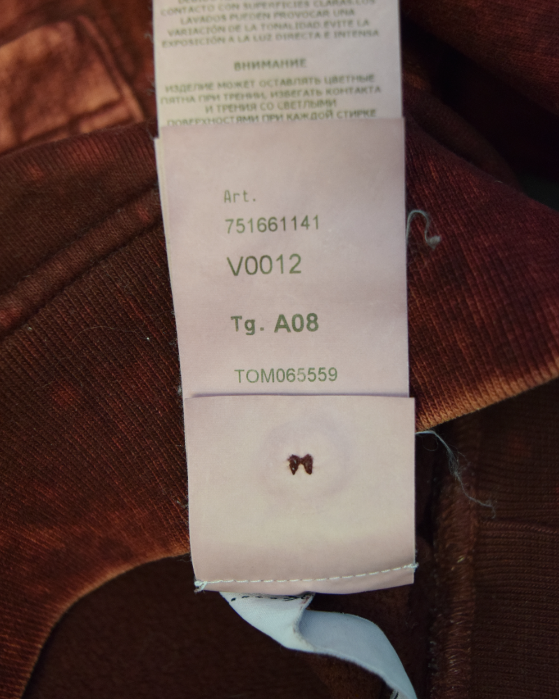 Stone Island Kids OVD Sweatshirt Red detail view