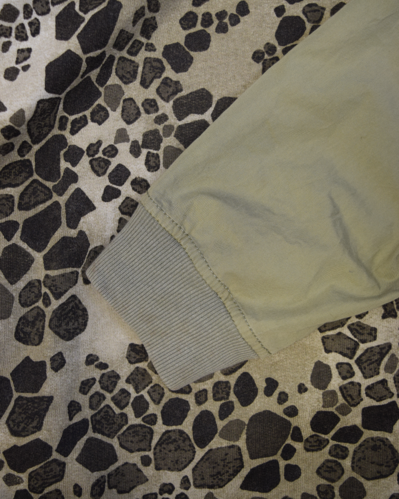 Stone Island Aligator Camo Sweatshirt Camo detail view