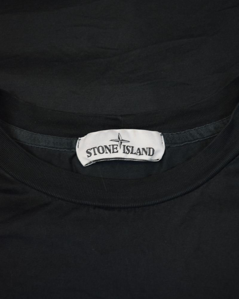 Stone Island Patch Project T-Shirt Black detail view