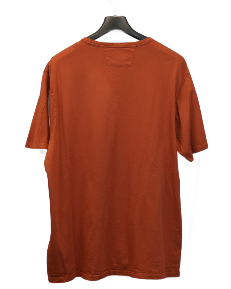 C.P. Company Chest Logo T-Shirt Orange back view