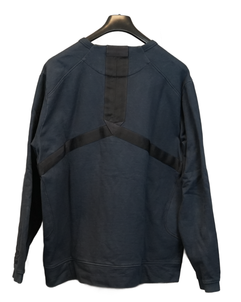 C.P. Company Crewneck Sweatshirt Navy Blue back view