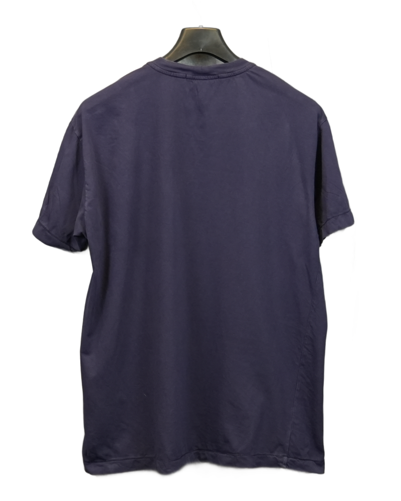 Stone Island Patch Project T-Shirt Navy Blue back view