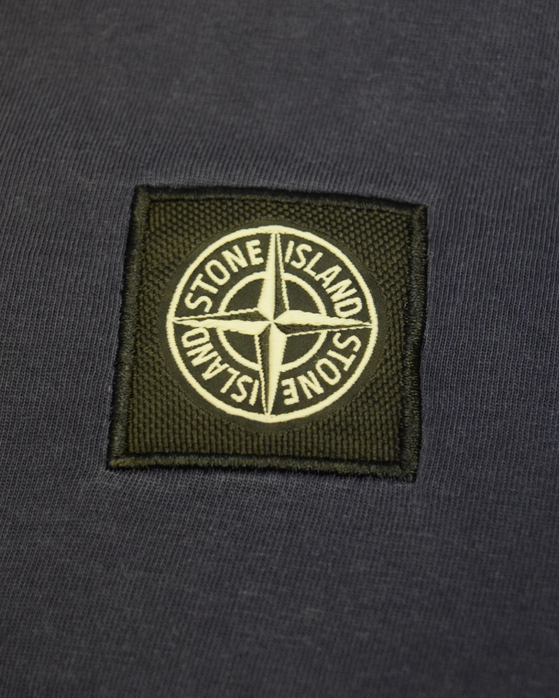 Stone Island Patch Project T-Shirt Navy Blue detail view