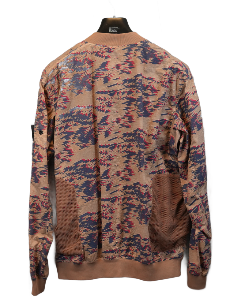 Stone island Shadow Project DPM Ripstop Devore Jacket Pink Camo detail view