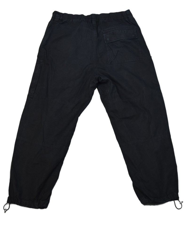 Stone Island Ghost Project Cargos Black back view