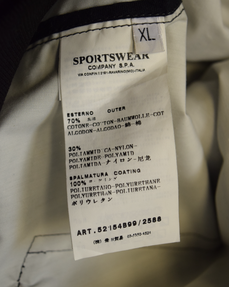 Stone island 2010 Special Process Heat Reactive Jacket Bronze detail view