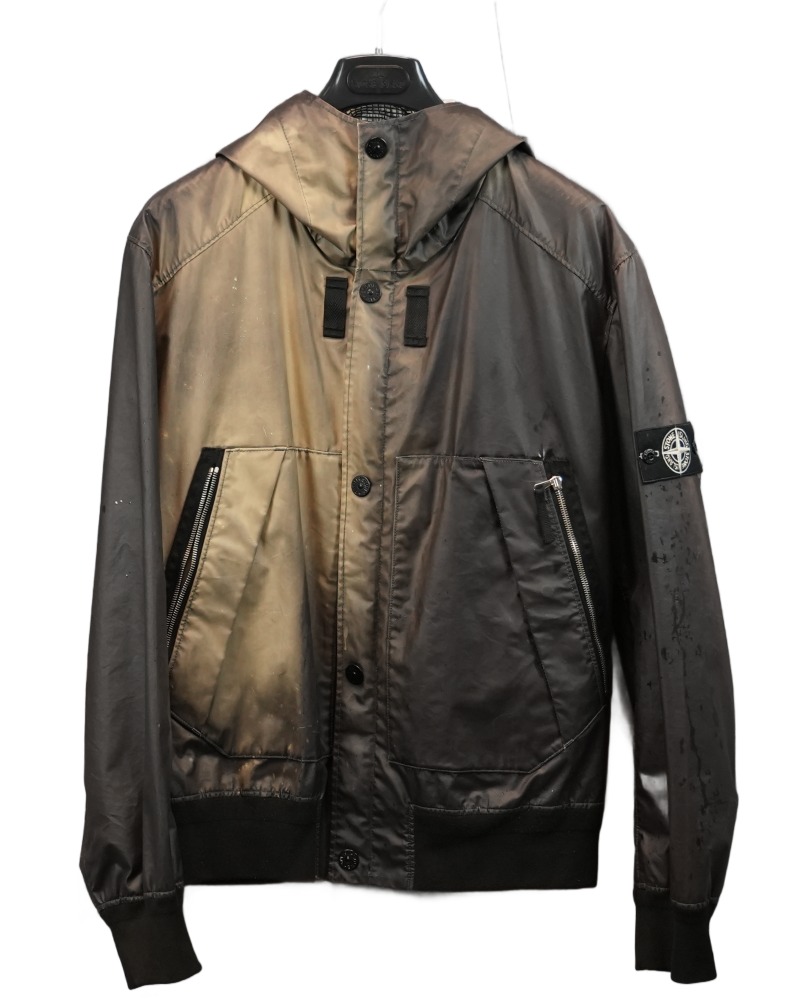 Stone island 2010 Special Process Heat Reactive Jacket Bronze back view