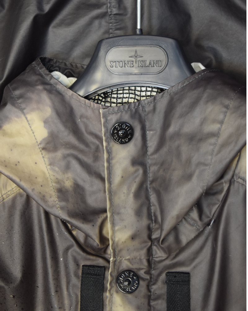 Stone island 2010 Special Process Heat Reactive Jacket Bronze detail view