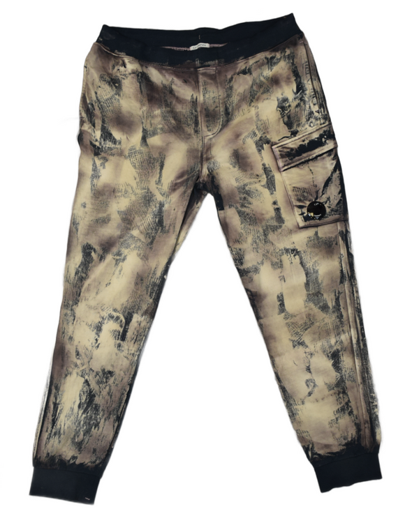 C.P Company X Snowbeast Custom Cuffed Joggers front view
