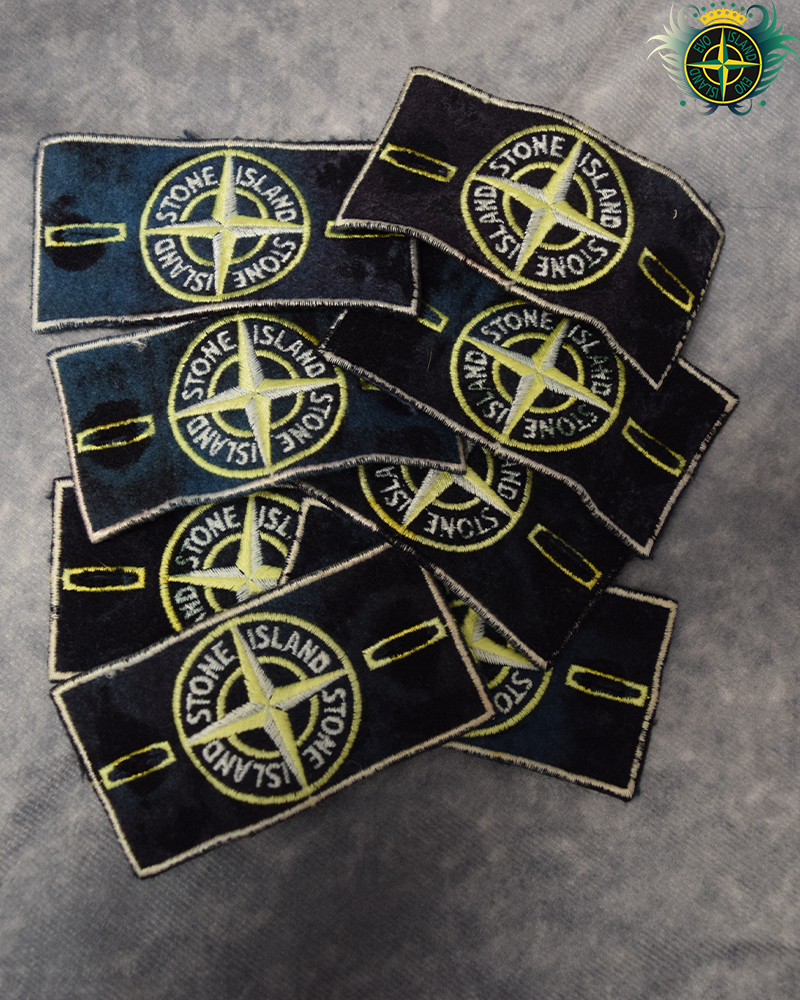 Stone Island Hand Corrosion Compass Badge